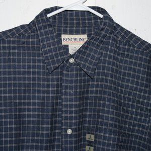 Benchline flannel mens shirt size XL J738